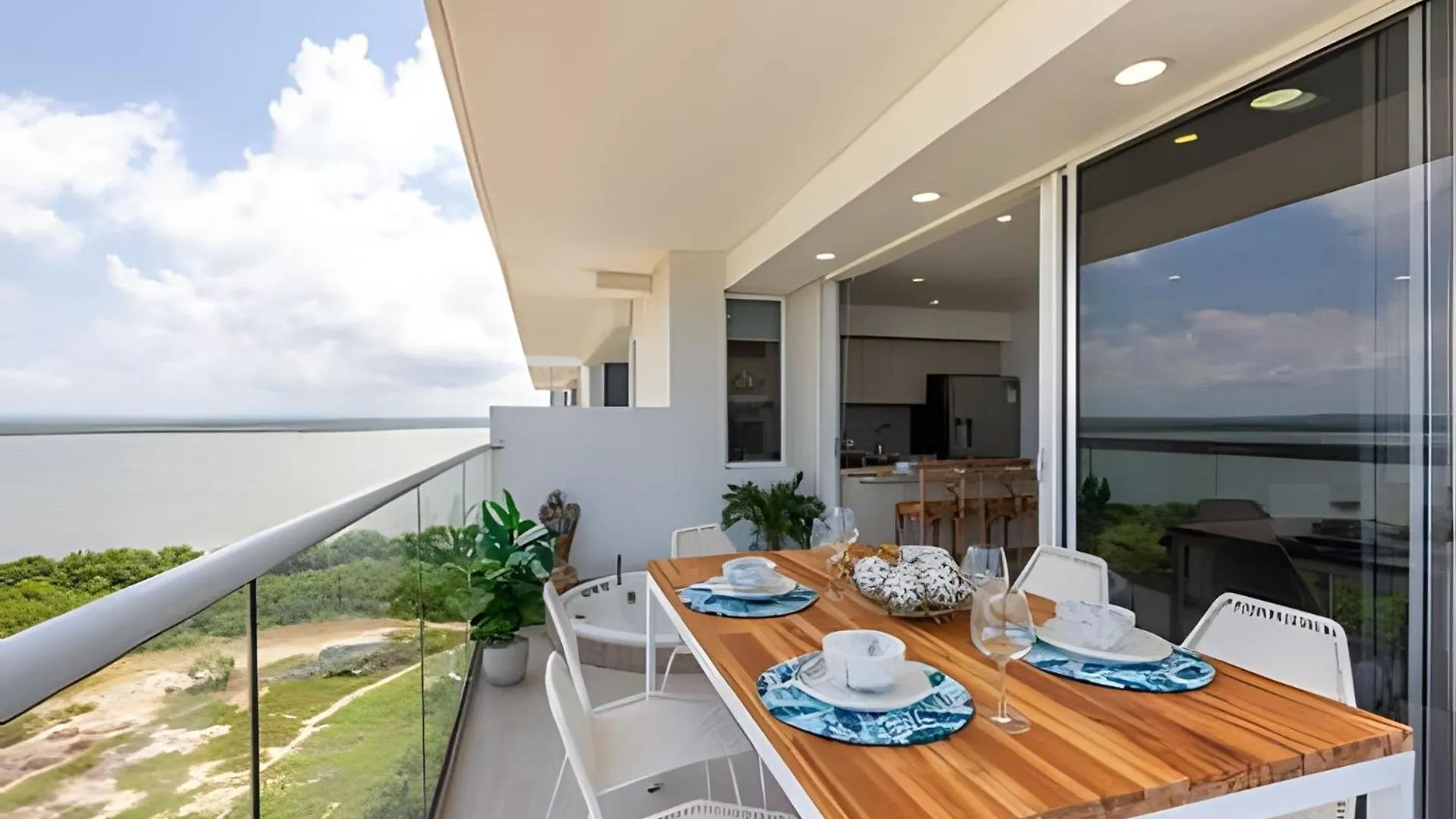 Luxury 2Br Jacuzzi Sea View 14Th Floor Daire Cartagena 0*,  Kolombiya