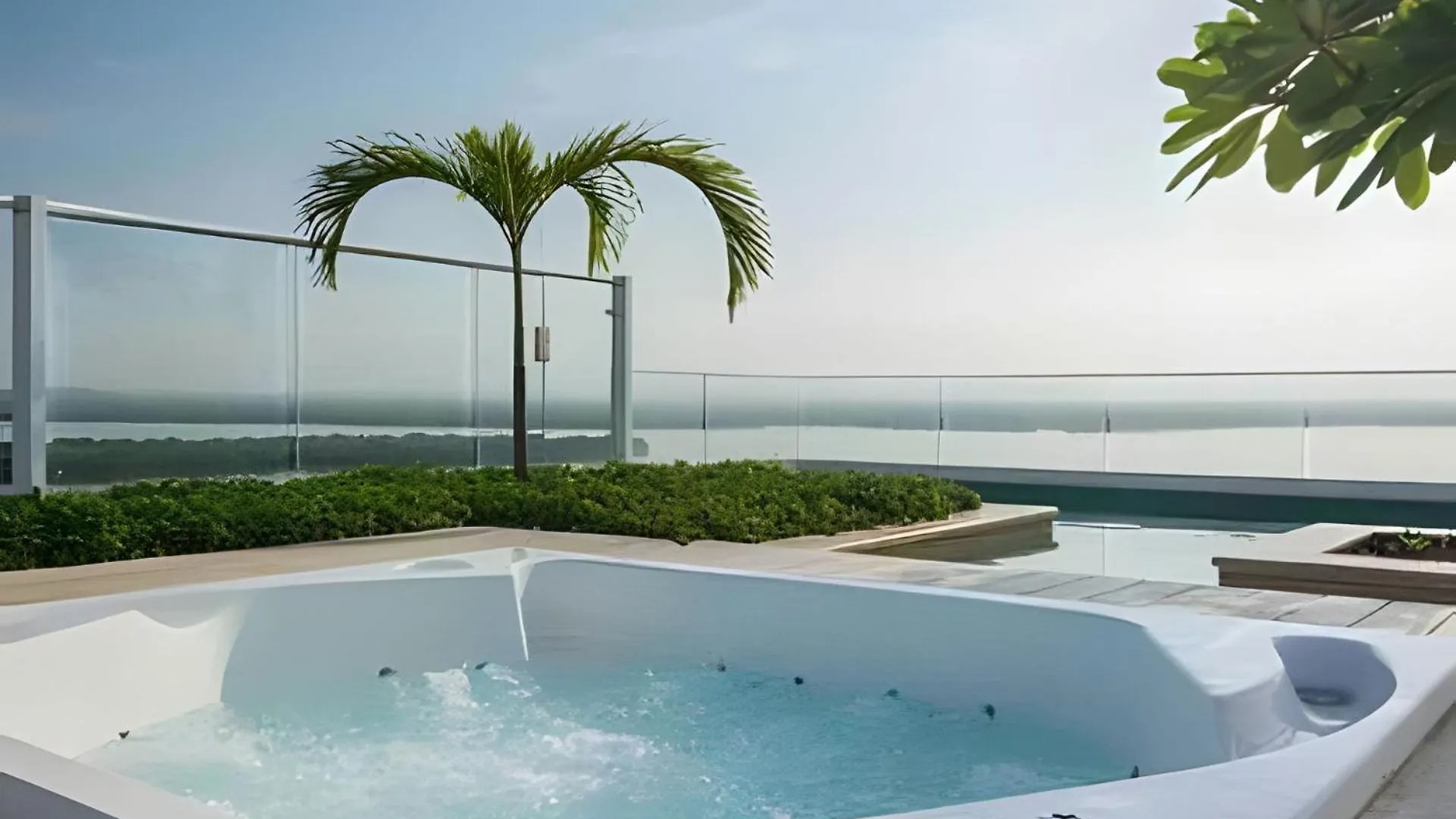 Luxury 2Br Jacuzzi Sea View 14Th Floor Daire Cartagena Kolombiya