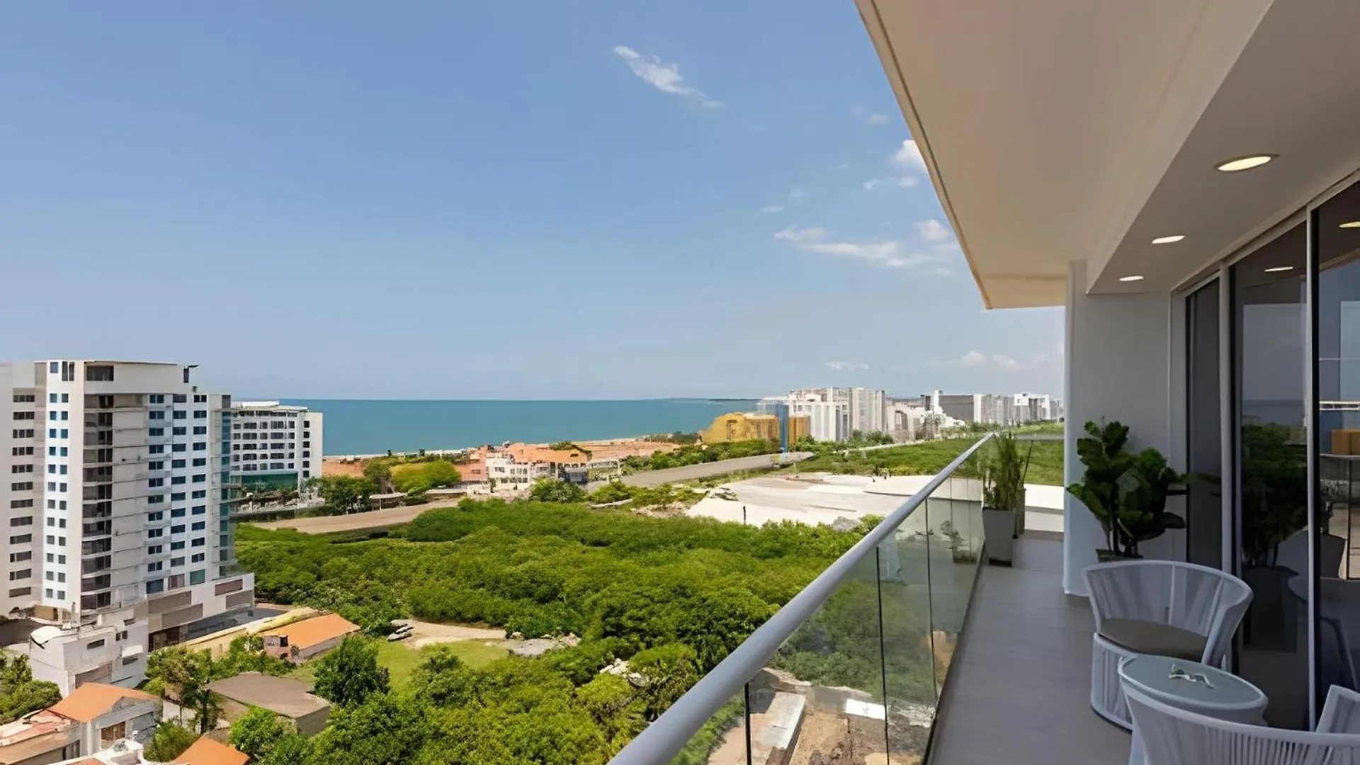 Luxury 2Br Jacuzzi Sea View 14Th Floor Daire Cartagena