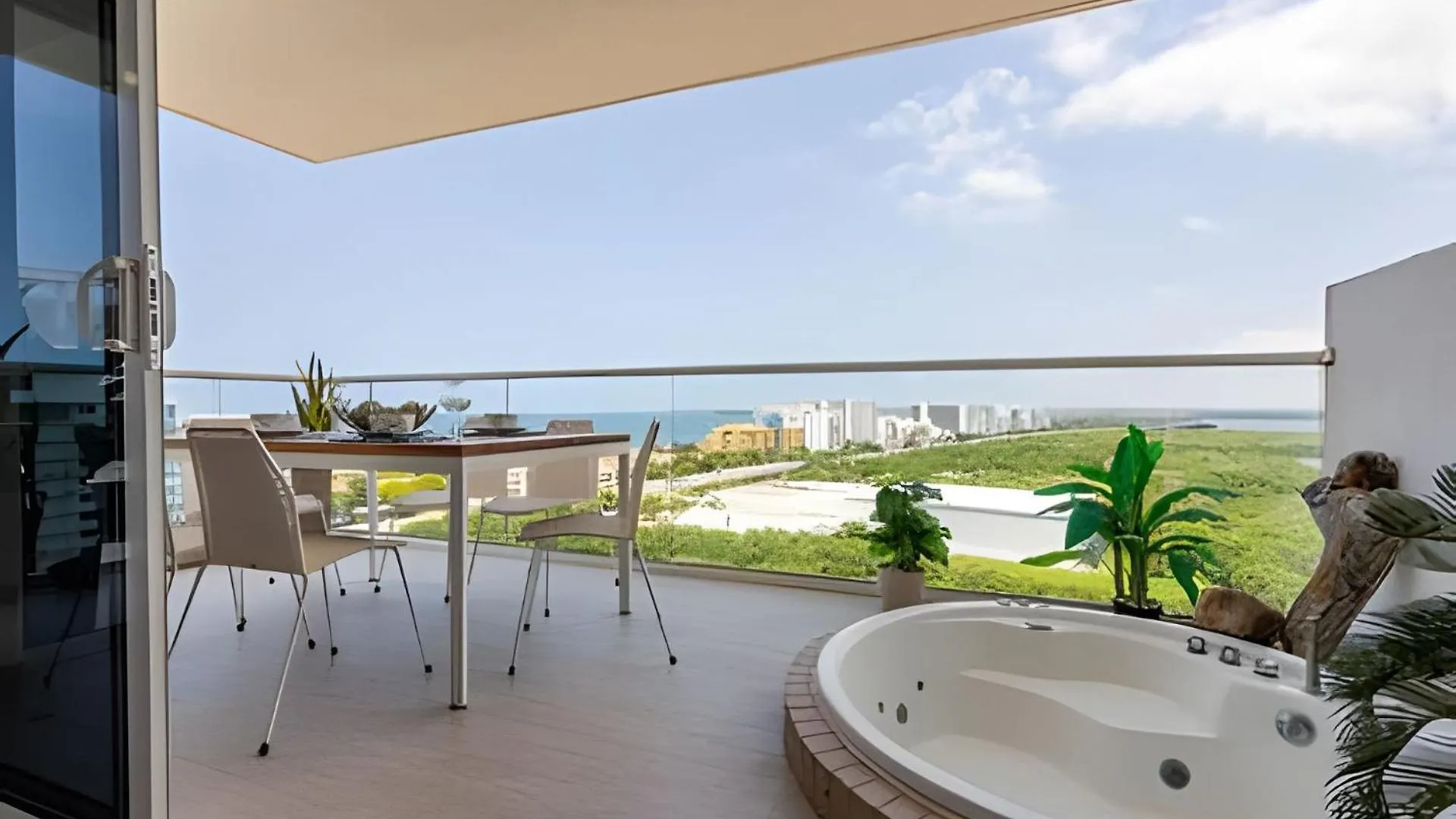 Luxury 2Br Jacuzzi Sea View 14Th Floor Daire Cartagena