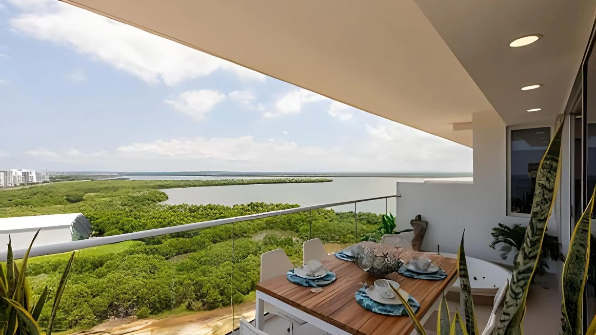 Luxury 2Br Jacuzzi Sea View 14Th Floor Daire Cartagena